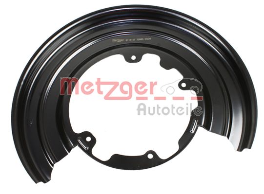 METZGER 6115157 Spritzblech, Bremsscheibe